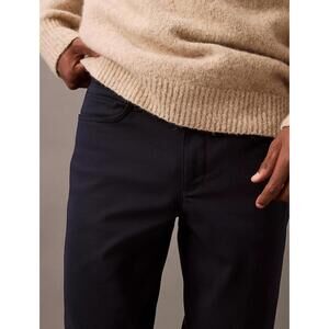 CALVIN KLEIN NWT Men’s Slim Move 5-Pocket Pant In Navy-36x32